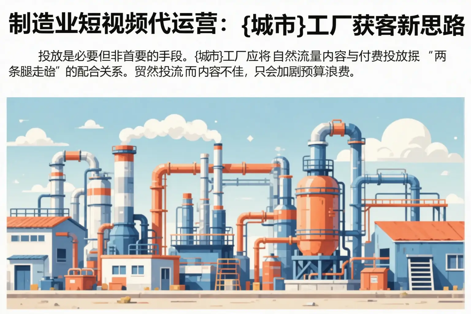 制造业短视频代运营:黑山工厂获客新思路